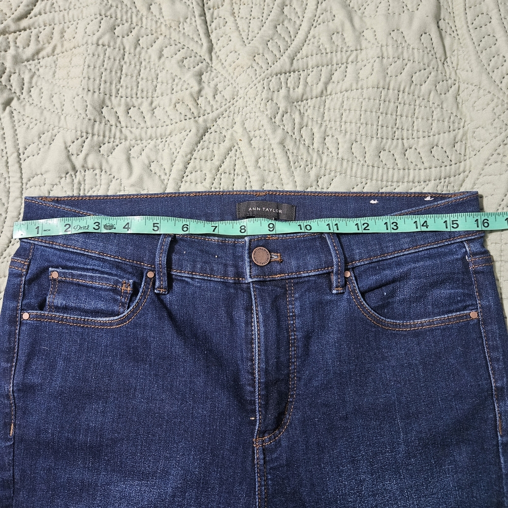 Ann Taylor Dark Blue Bootcut Jeans - Picture 5 of 9